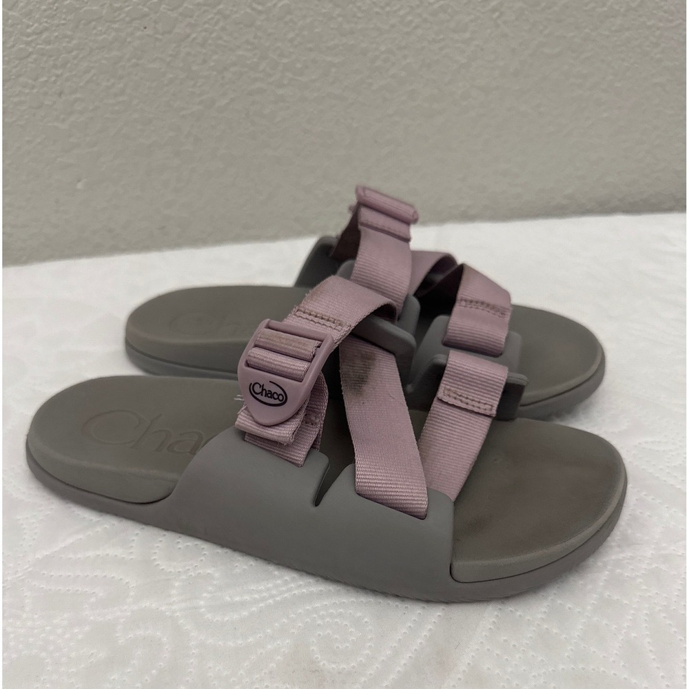 Chaco Chillos Slide Sandals Purple JCH107824 Size 7